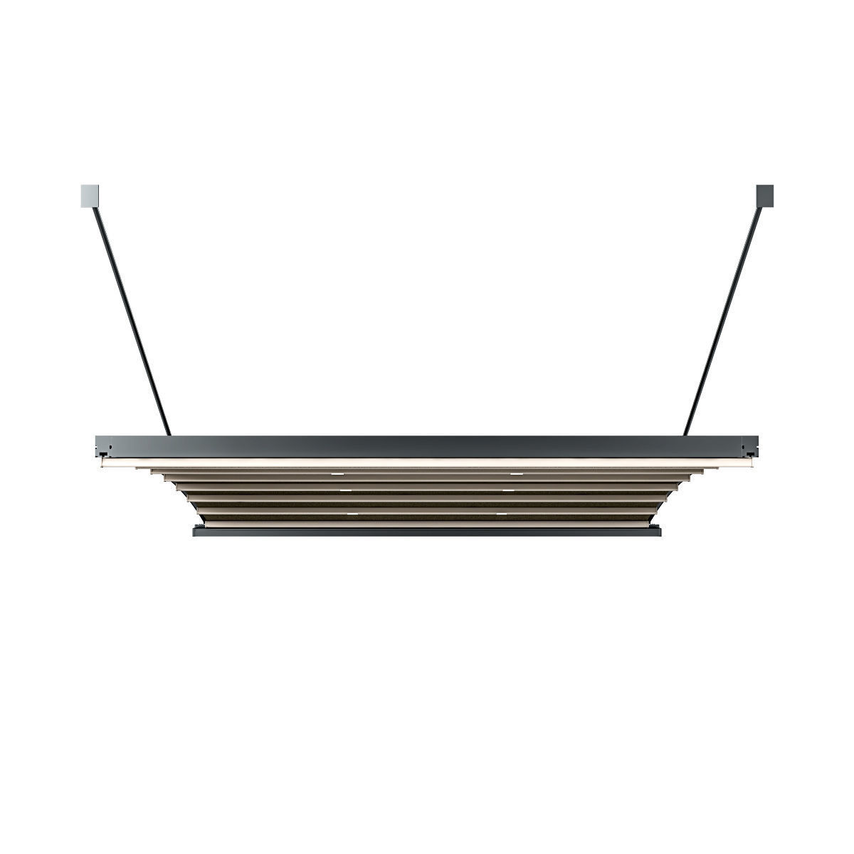 Motorized Pergola 6 chrome matte 3D model_49