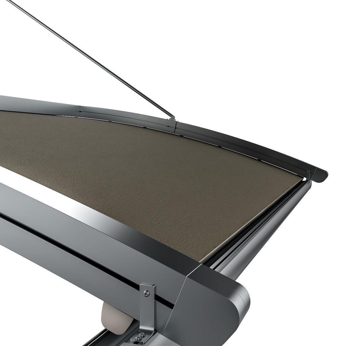 Motorized Pergola 6 chrome matte 3D model_31