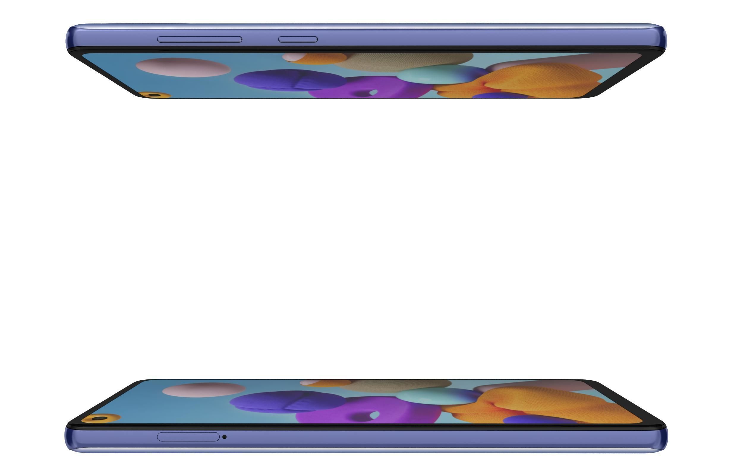 Samsung Galaxy A21s Blue 3D model_7