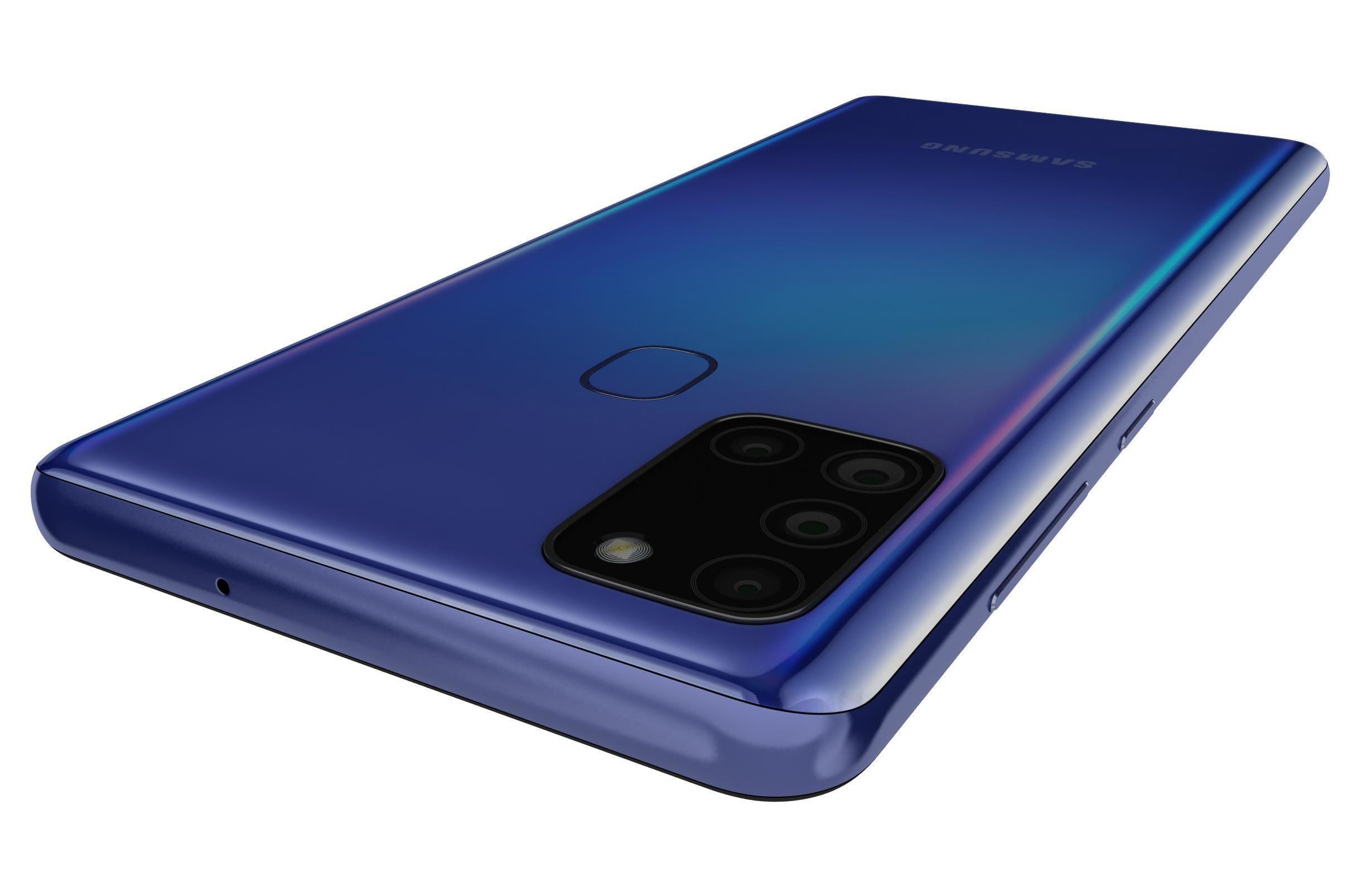 Samsung Galaxy A21s Blue 3D model_13