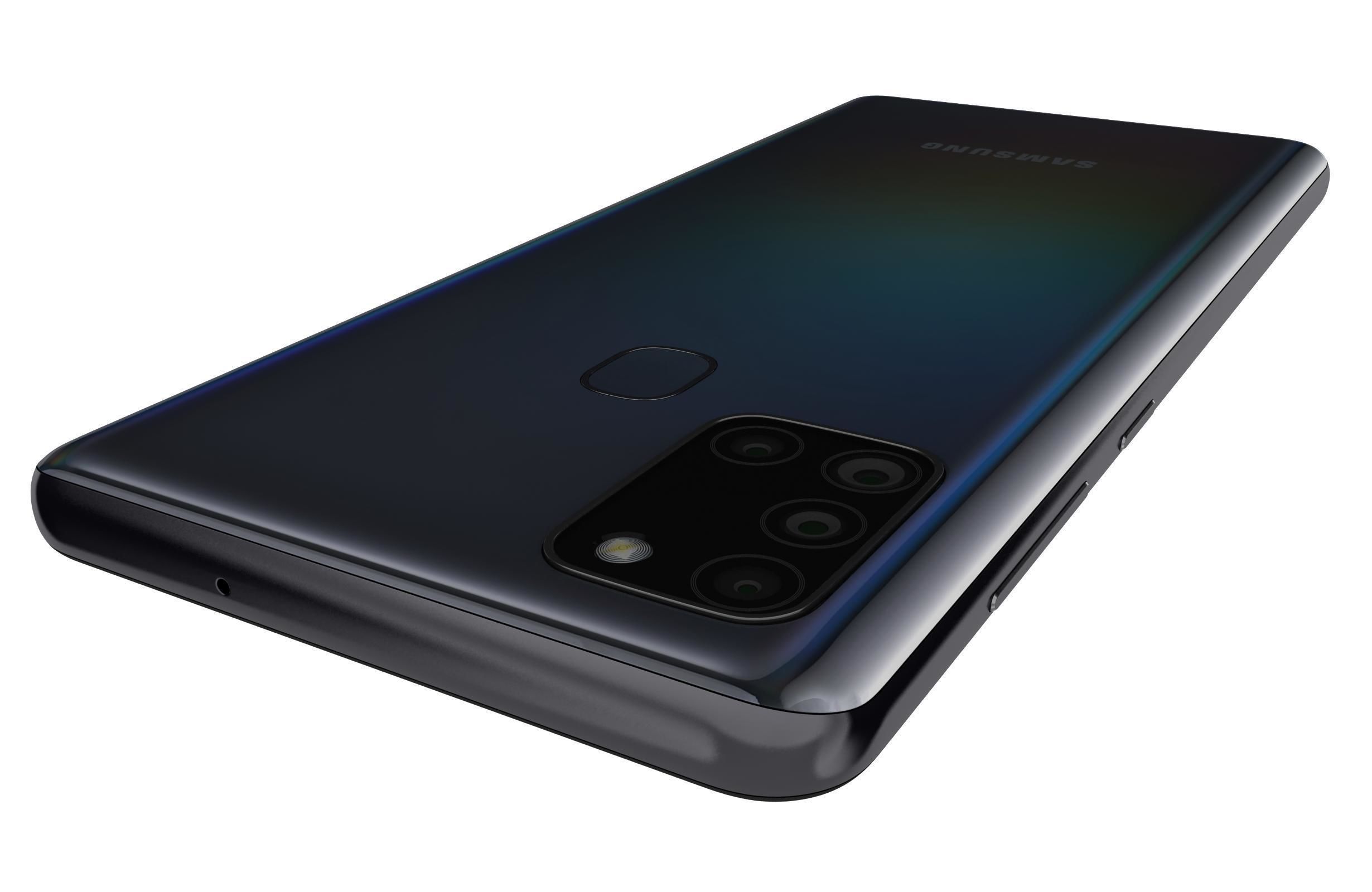 Samsung Galaxy A21s Black 3D model_13