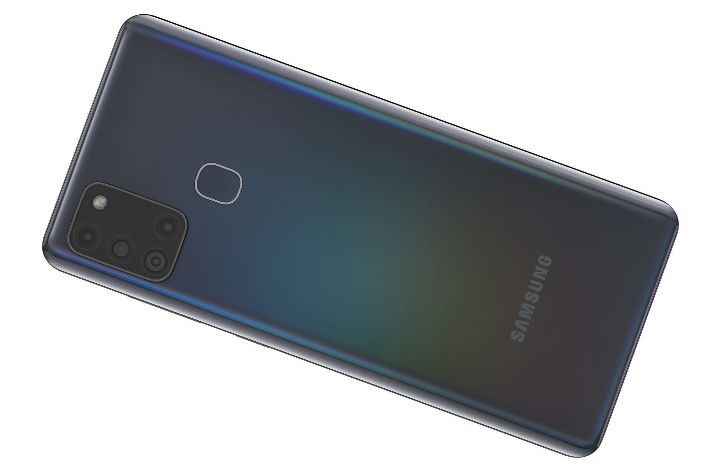 Samsung Galaxy A21s Black 3D model_9