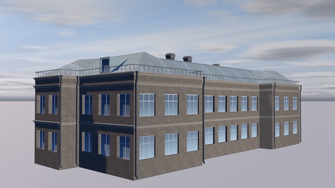 City Hall 3D model_1