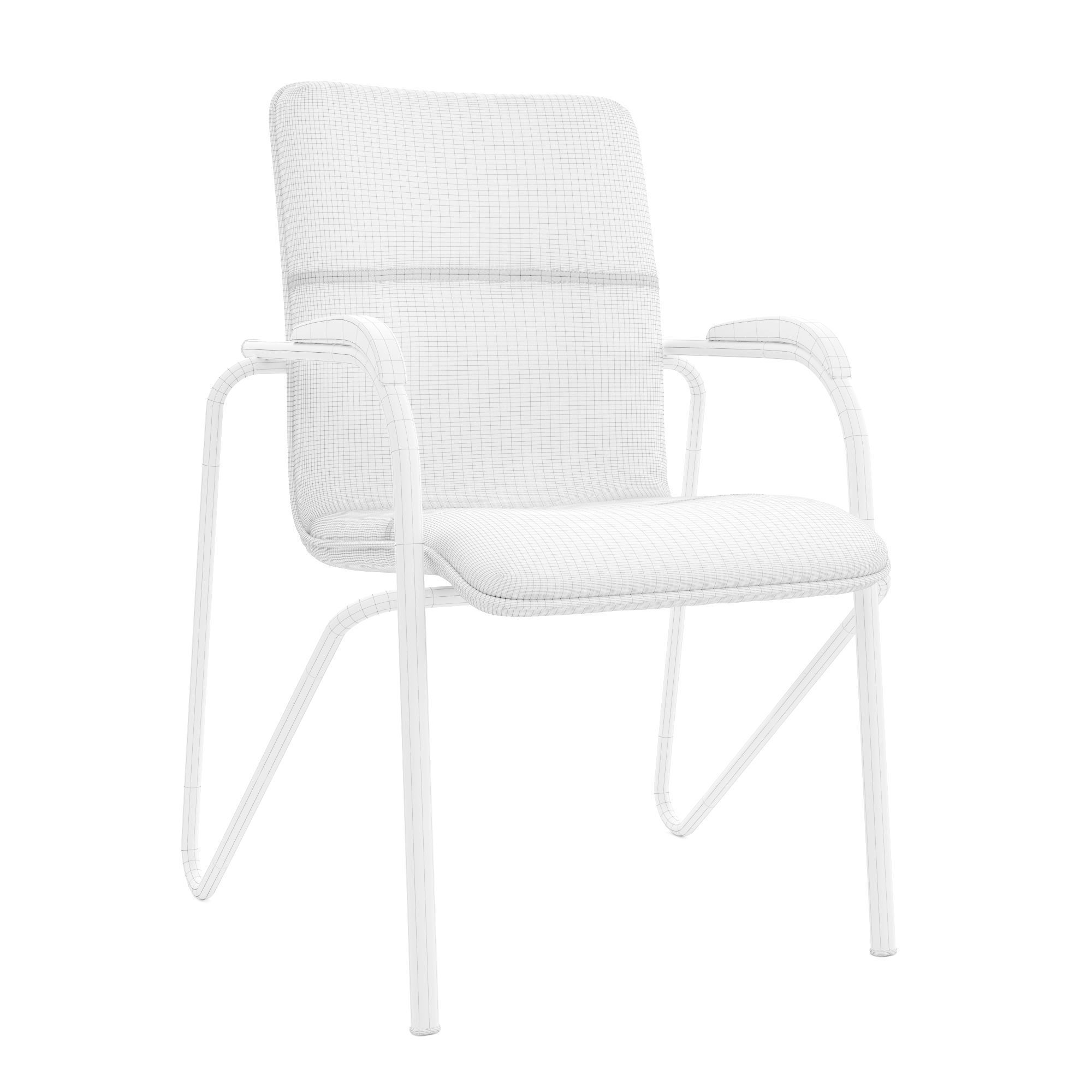 AMF Samba Low-poly 3D model_1