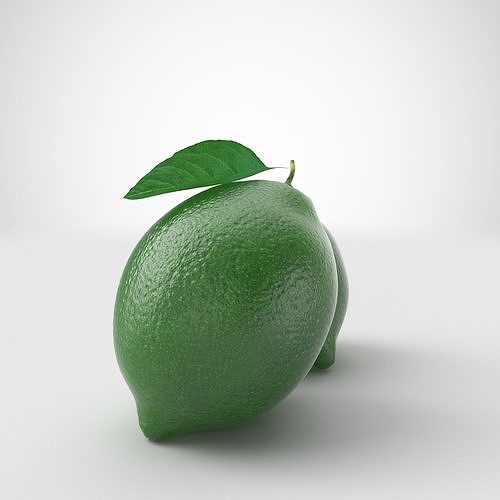 Lemon and Lime 3D model 4