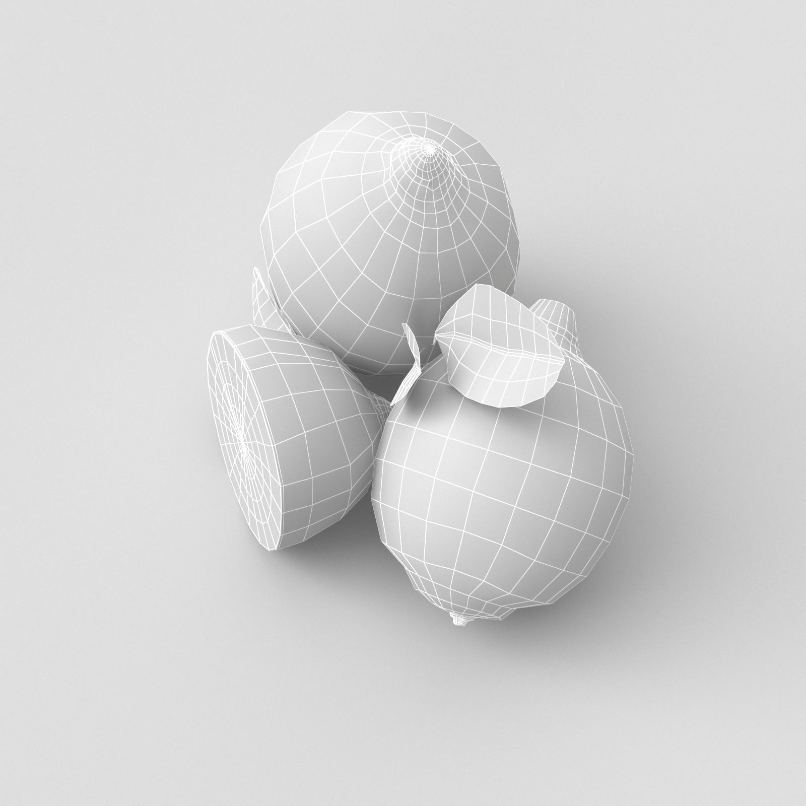 Lemon and Lime 3D model_26