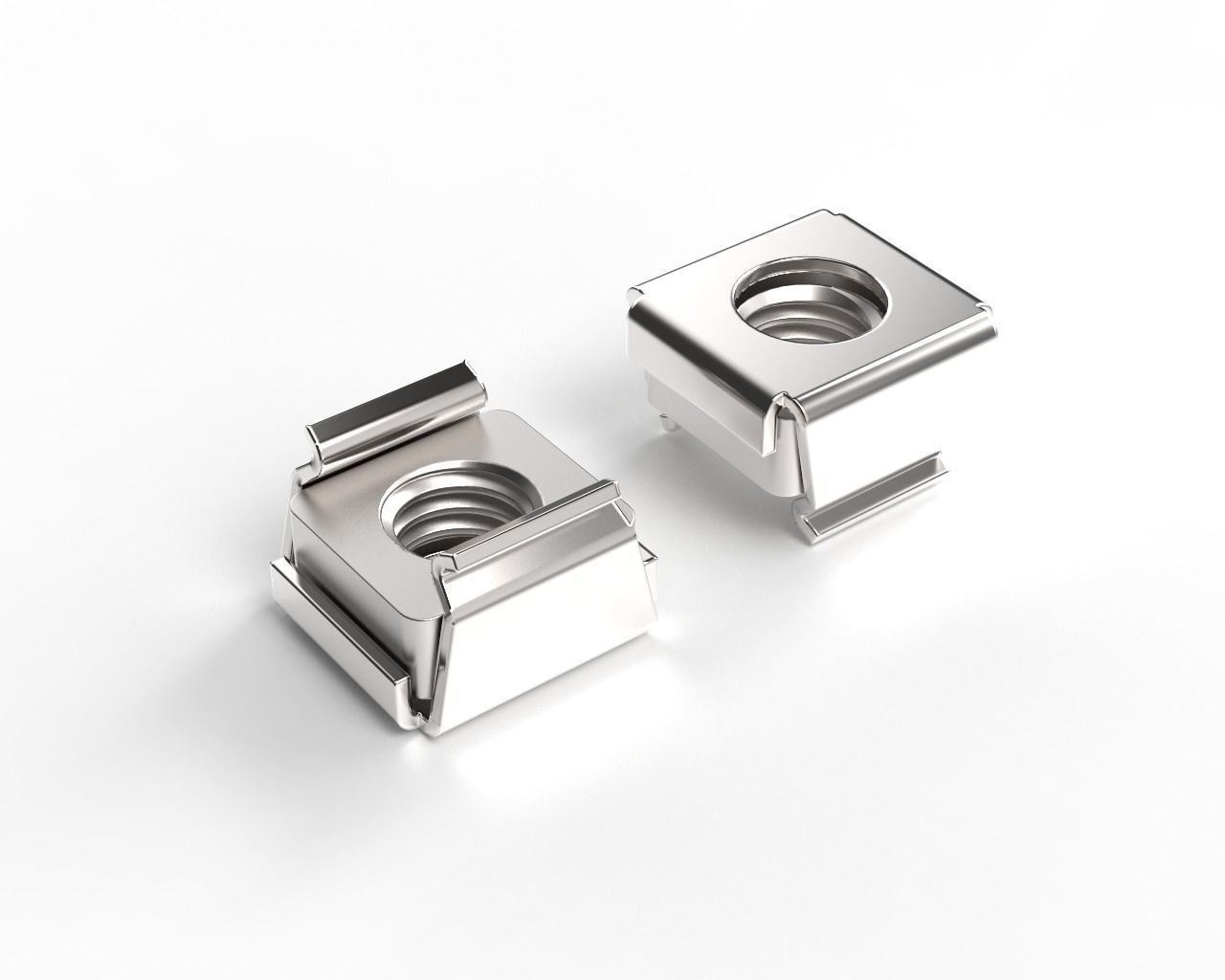 M6 Cage Nut 3D model_1