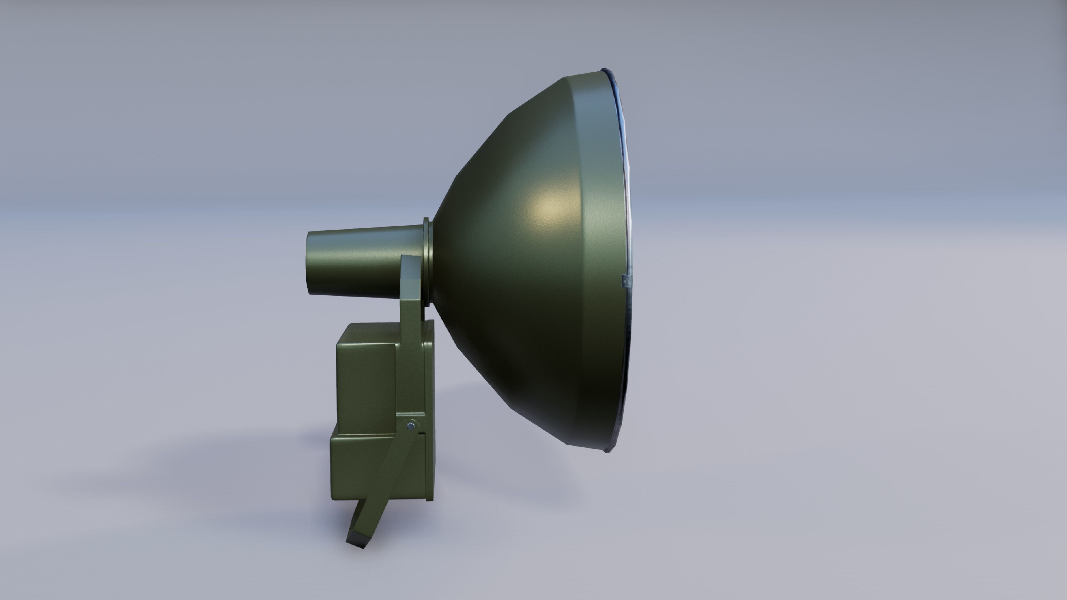 Spotlight Real-Time Low-poly 3D model_1
