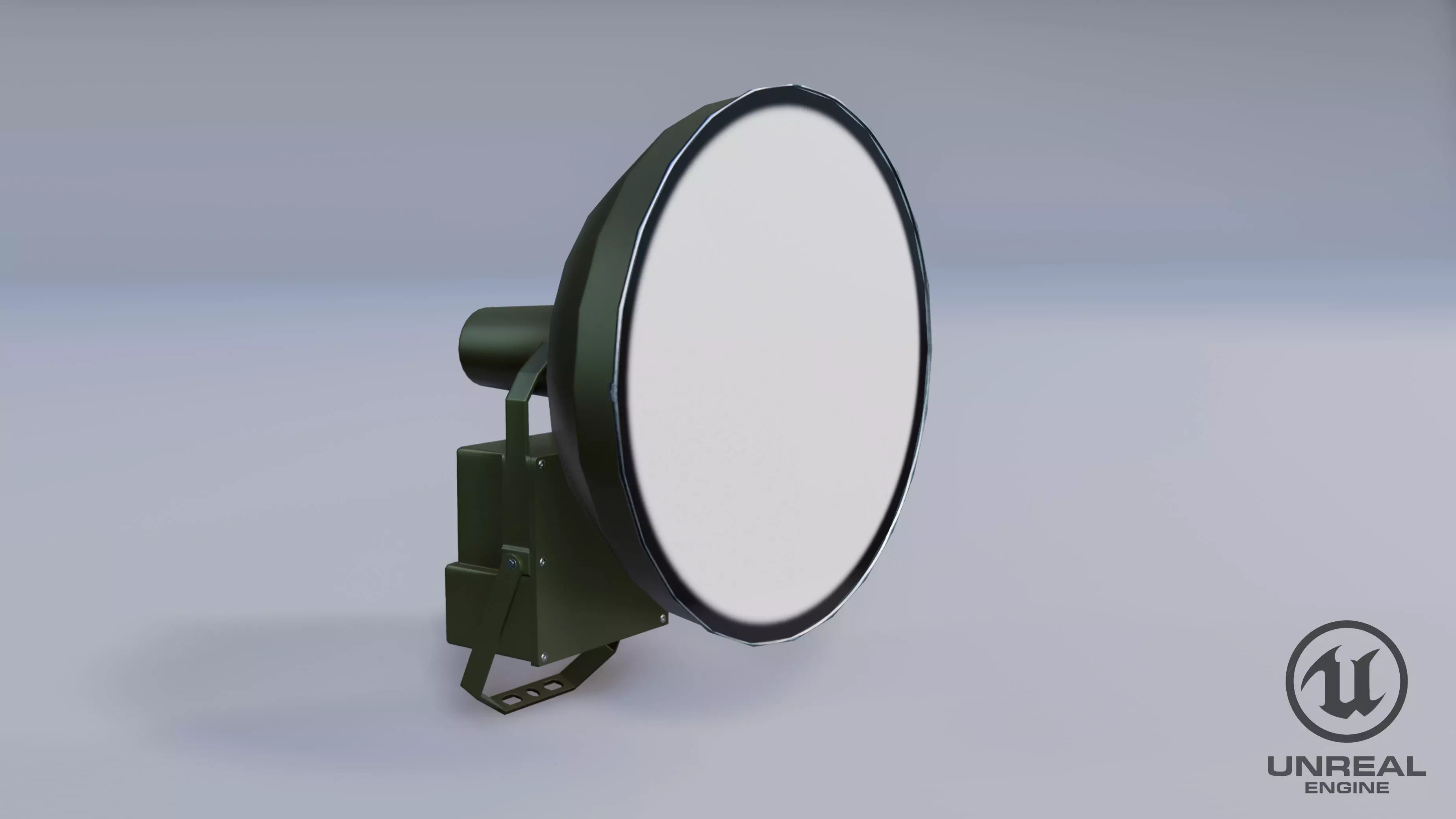 Spotlight Real-Time Low-poly 3D model_0