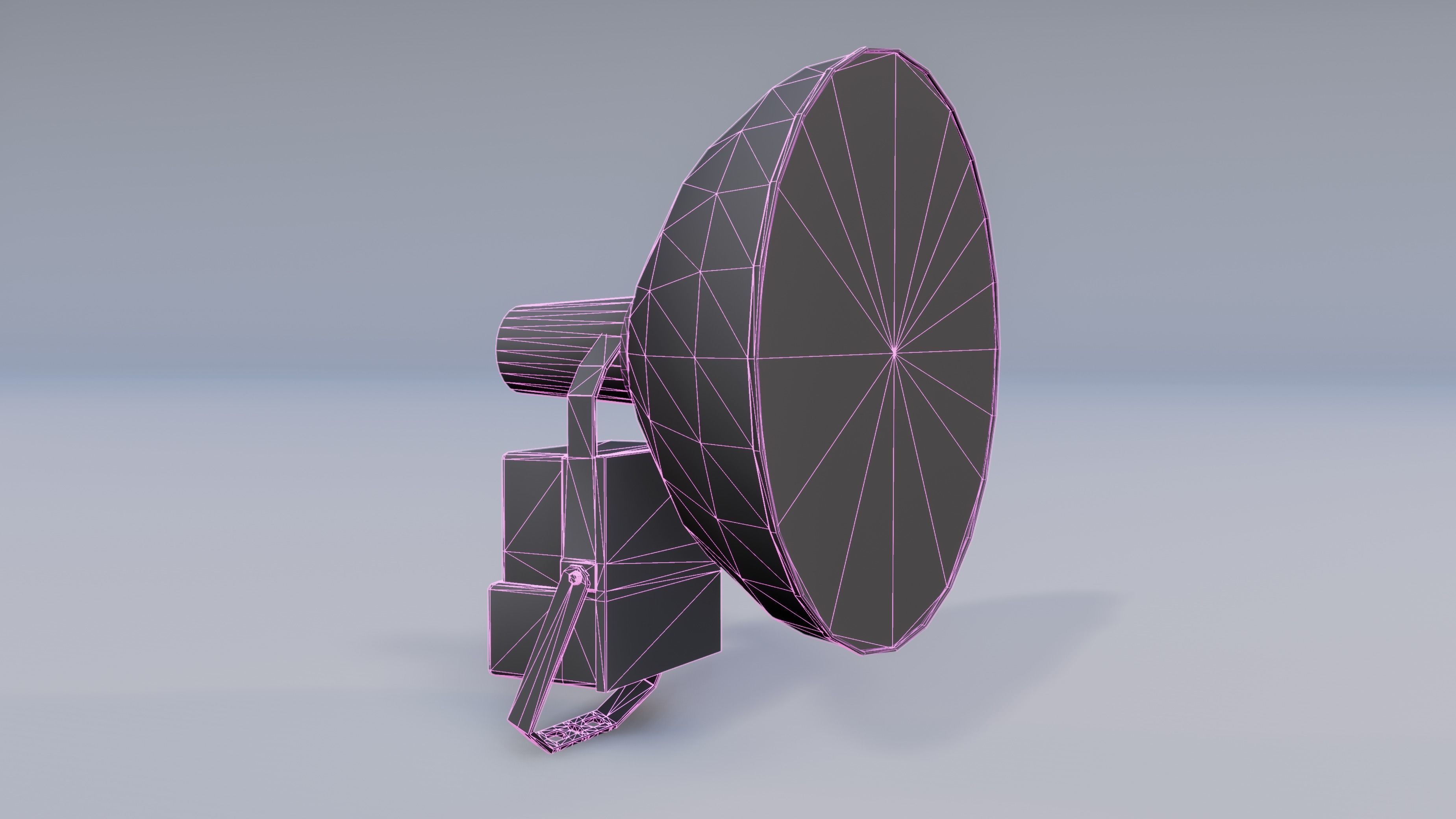 Spotlight Real-Time Low-poly 3D model_10