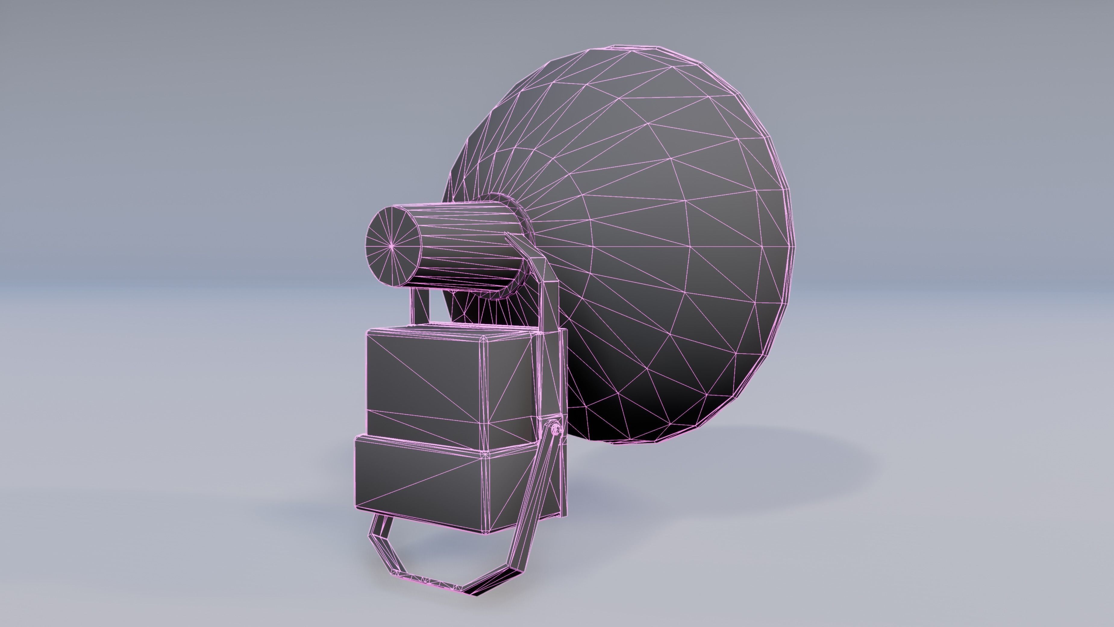 Spotlight Real-Time Low-poly 3D model_11