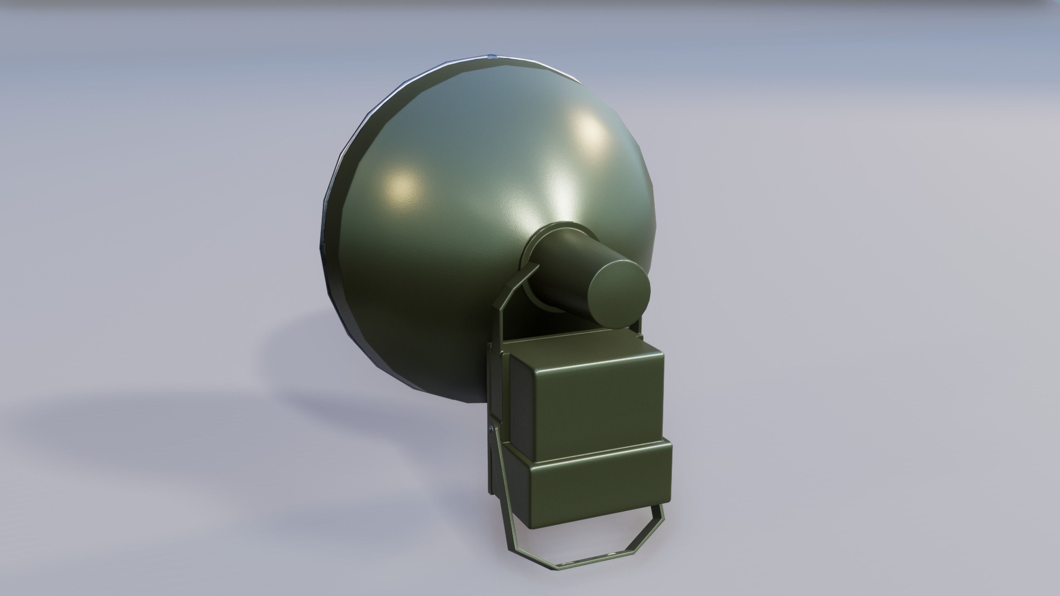 Spotlight Real-Time Low-poly 3D model_6