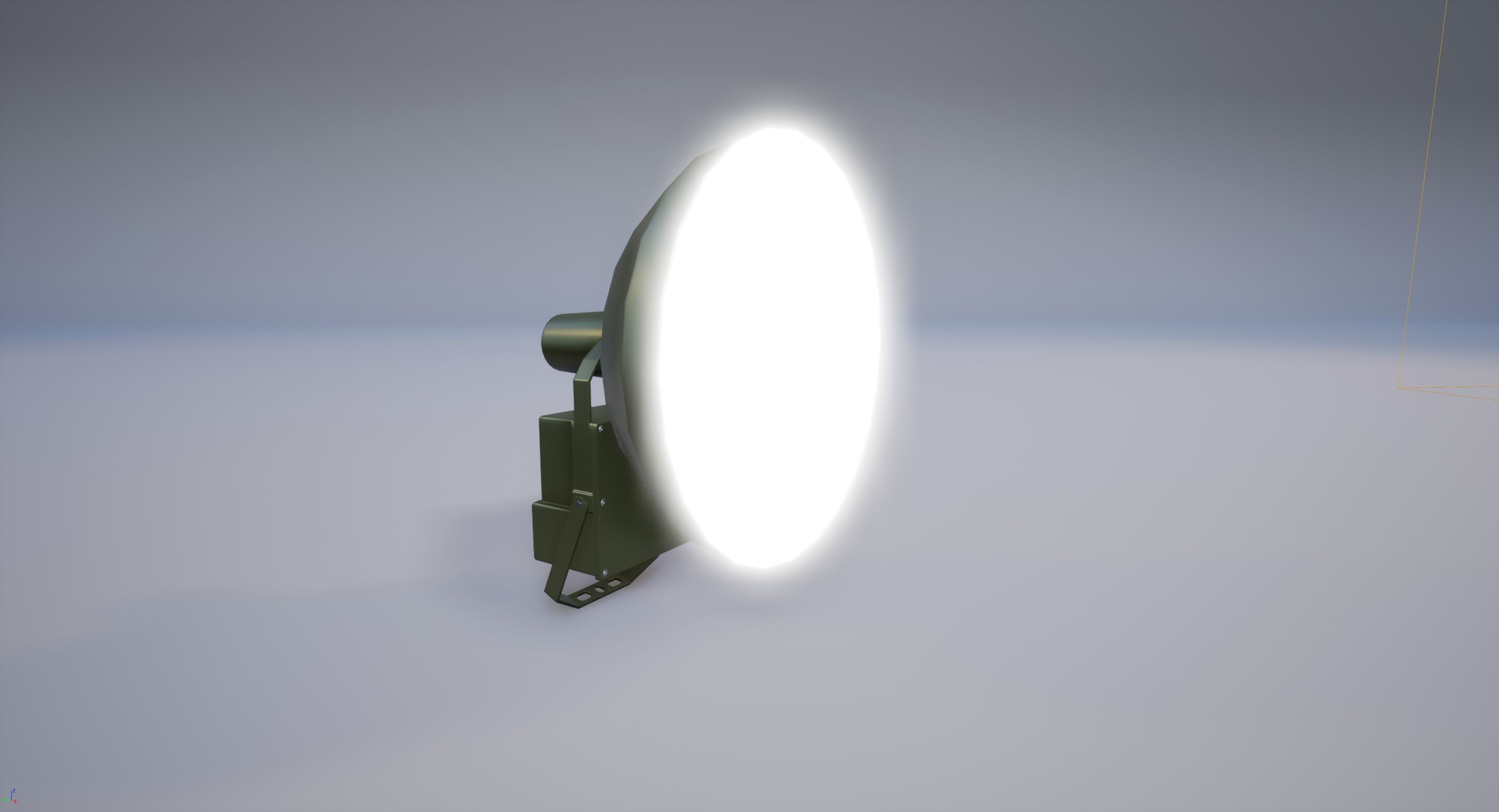 Spotlight Real-Time Low-poly 3D model_4