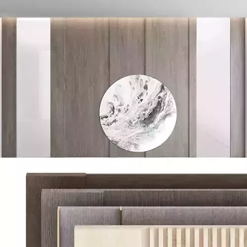 Decorative wall panel set 24