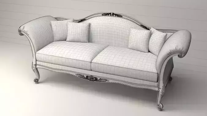 Classic Sofa 3D model