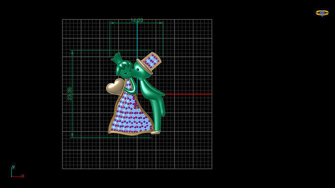 Boy Girl Baby 3D print model