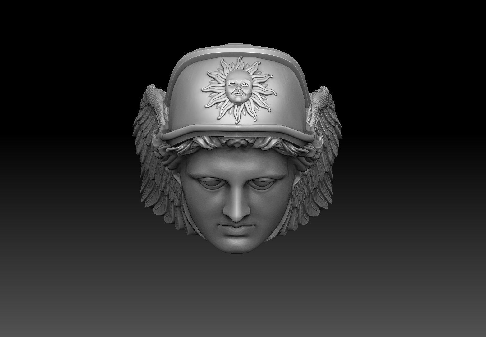 hermes ring 3d model 3D print model_6