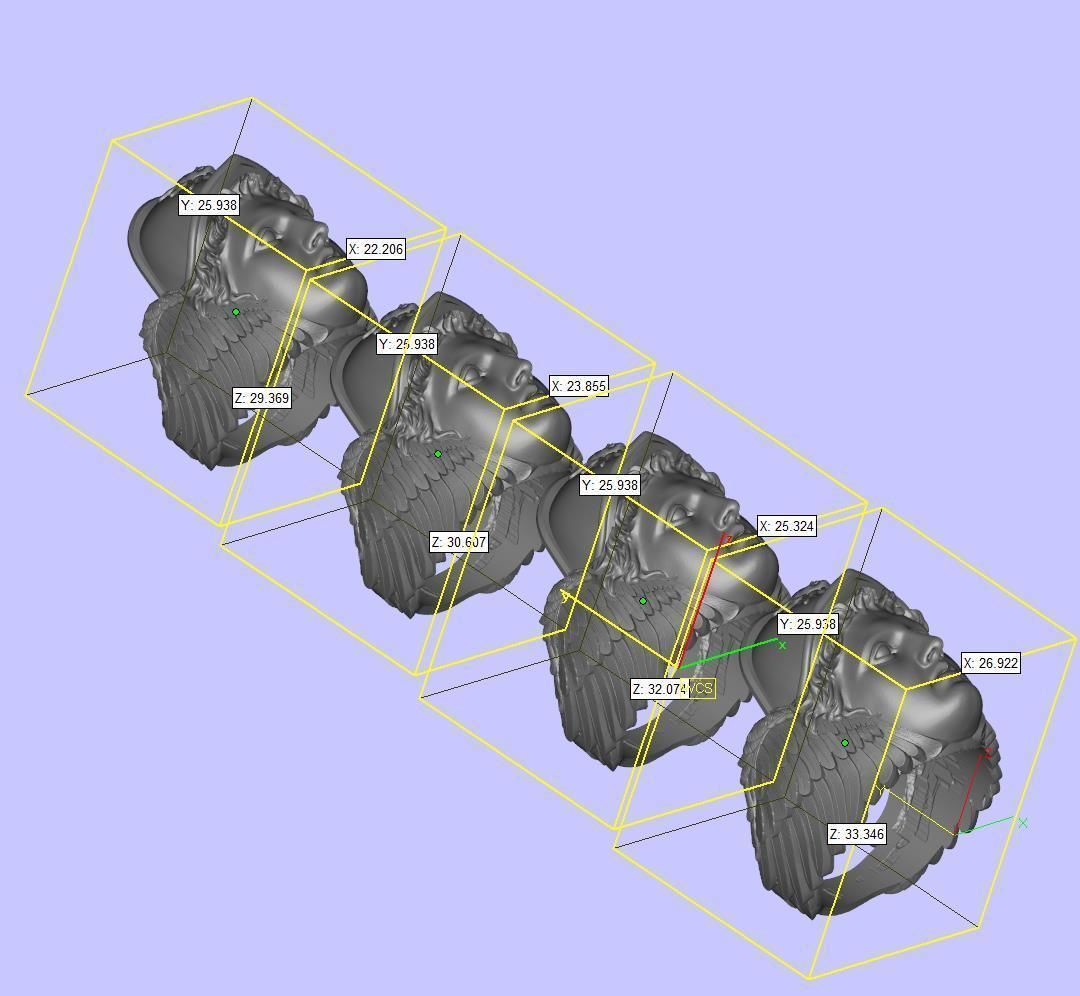 hermes ring 3d model 3D print model_2