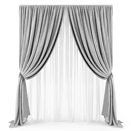 Curtain 3D model 49