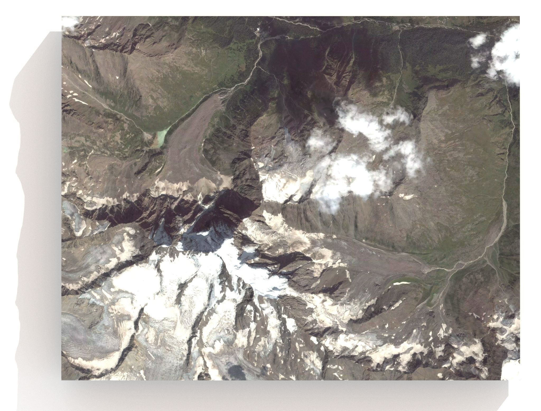 Mountain landscape 3D model_7