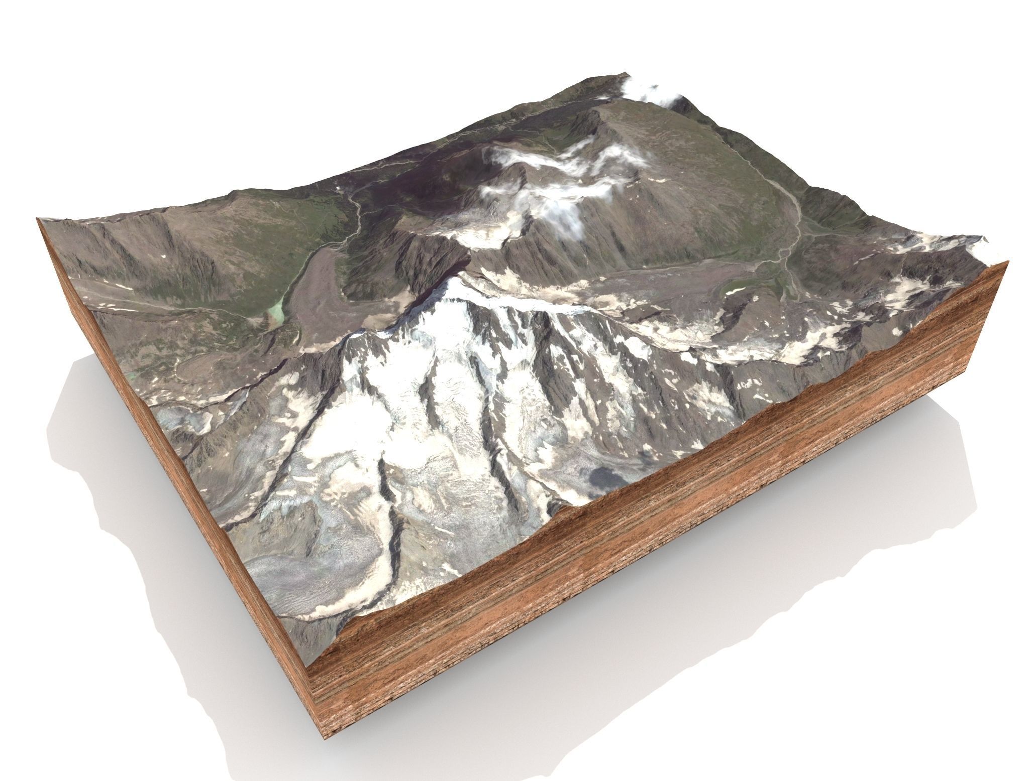 Mountain landscape 3D model_5