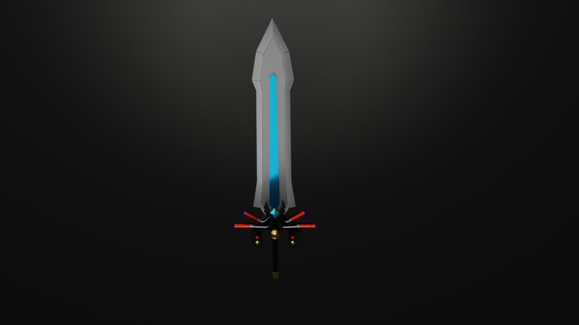 Cloud Ultima Weapon Dissidia Version 3D model_6