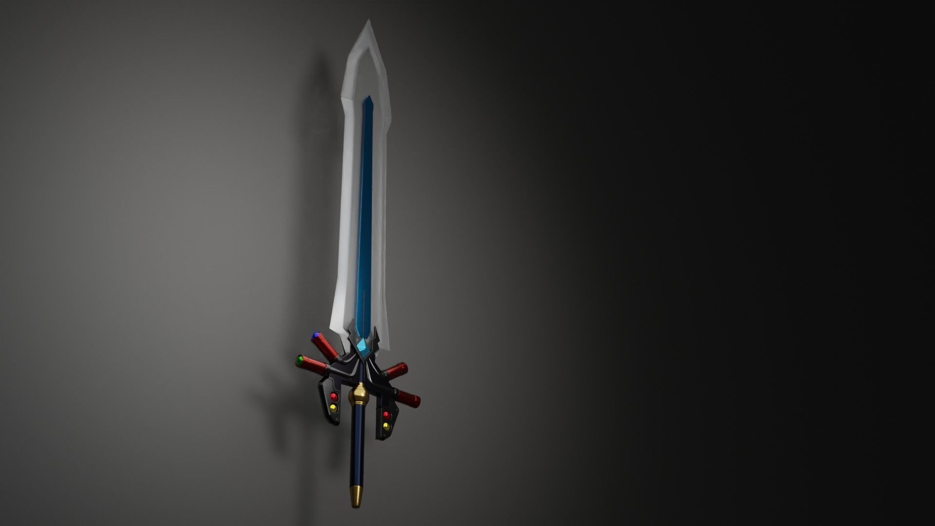 Cloud Ultima Weapon Dissidia Version 3D model_8