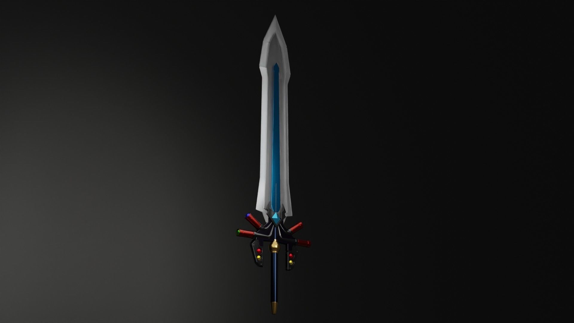 Cloud Ultima Weapon Dissidia Version 3D model_5