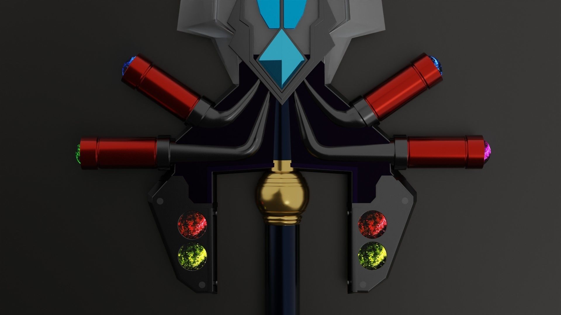 Cloud Ultima Weapon Dissidia Version 3D model_3