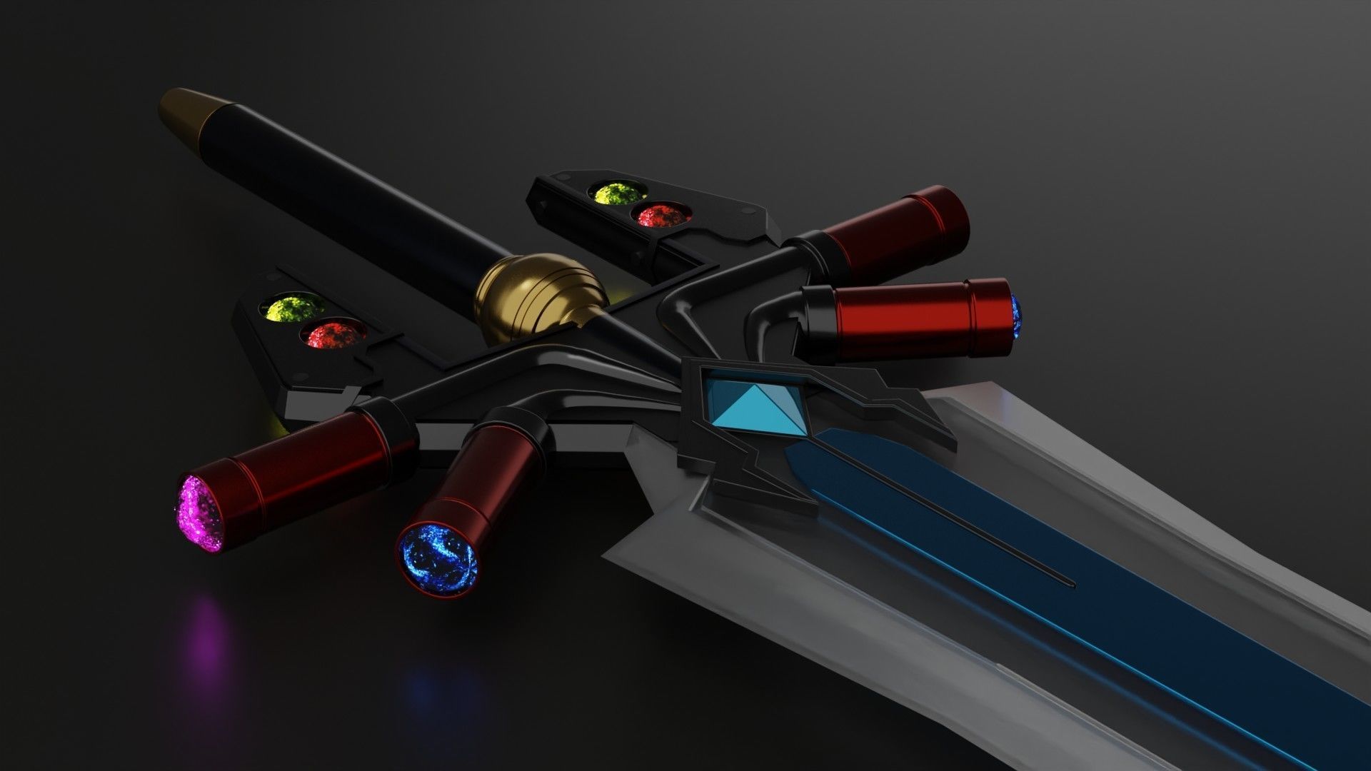 Cloud Ultima Weapon Dissidia Version 3D model_4