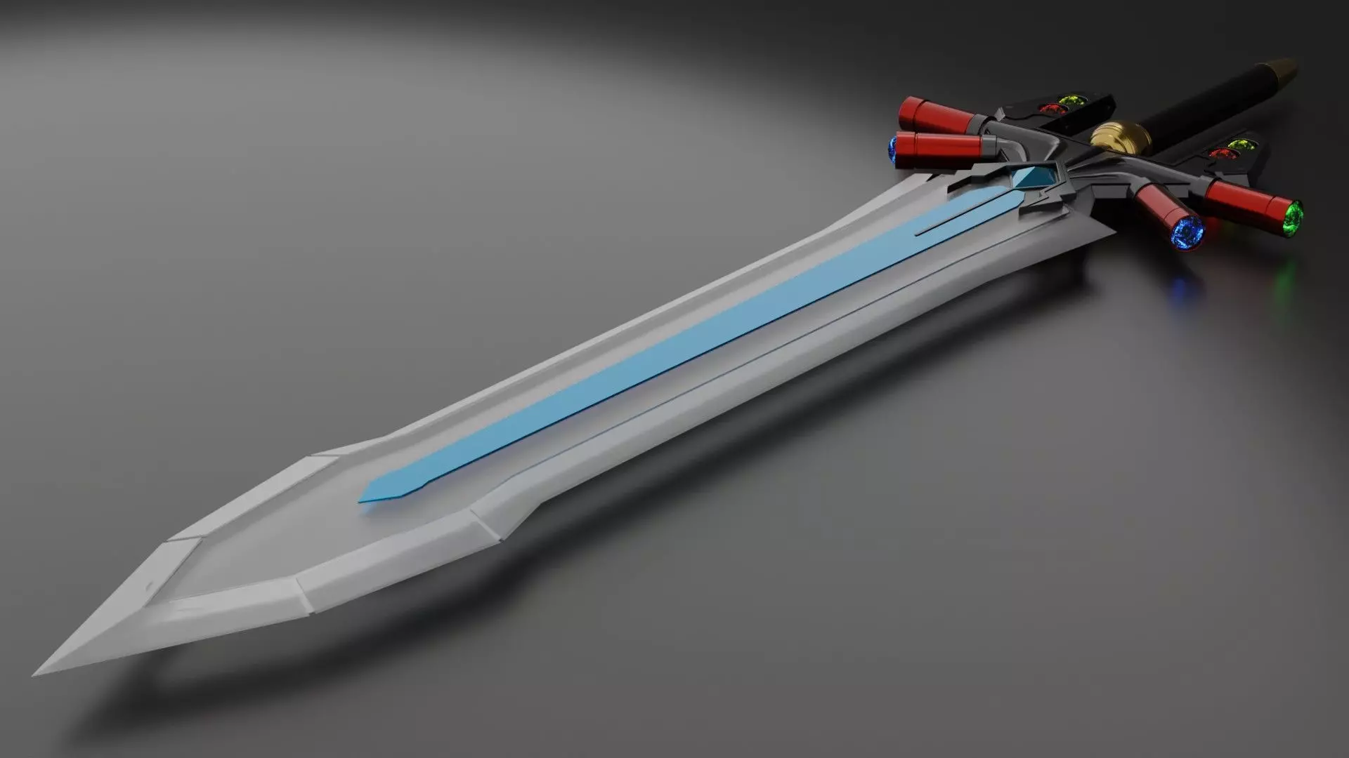 Cloud Ultima Weapon Dissidia Version 3D model_0