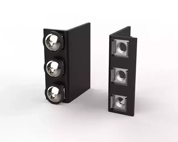 Rack Rail Unit 3D model