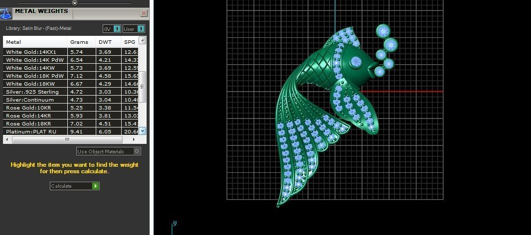  fish necklace 3D print model_4