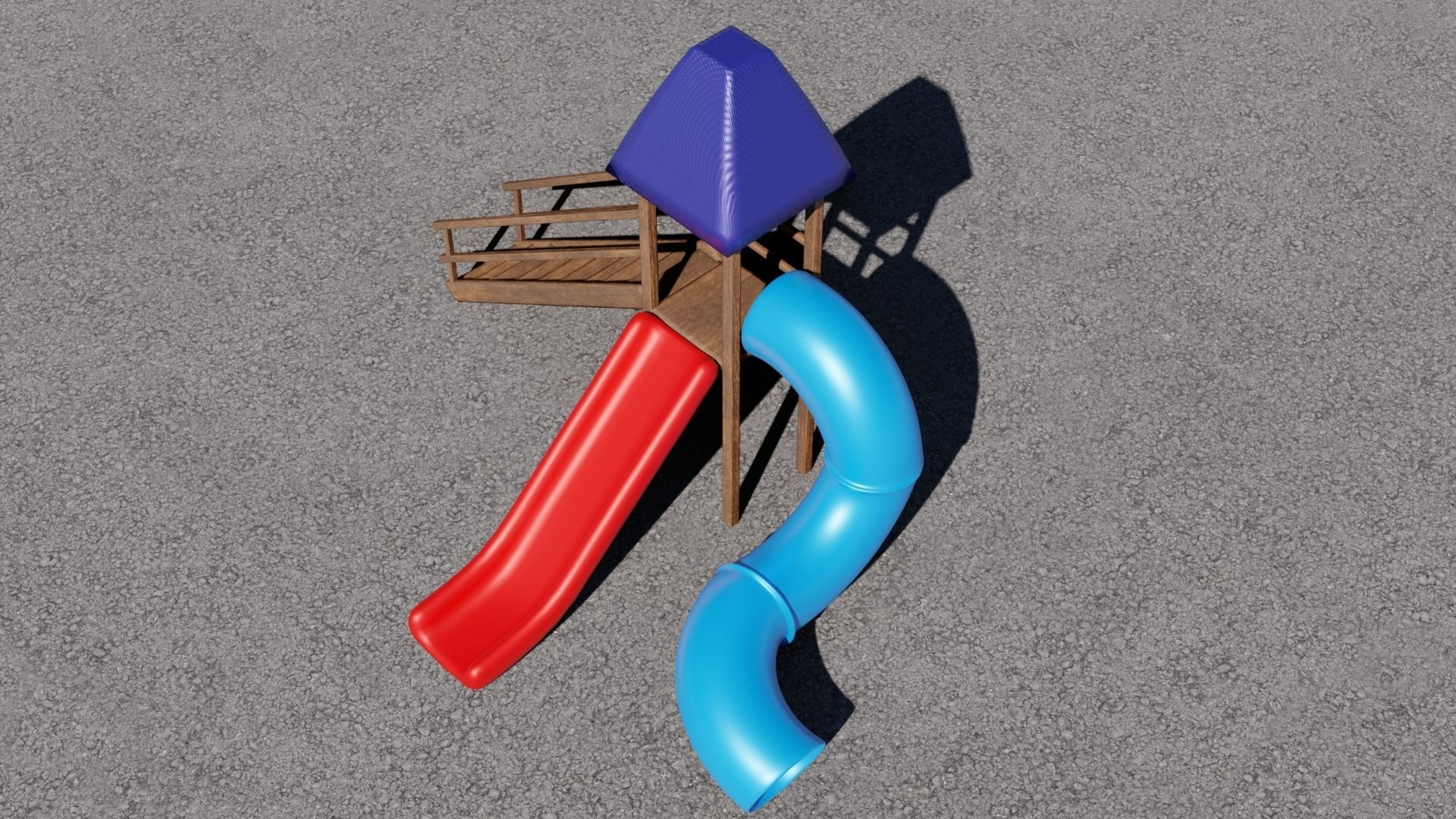Slide and Inflatable 3D models 3D Model Collection_8