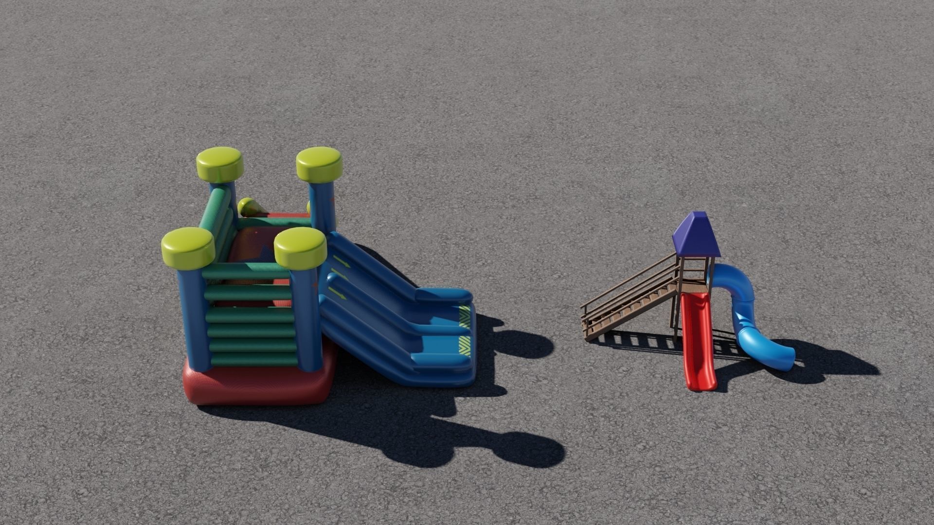 Slide and Inflatable 3D models 3D Model Collection_30