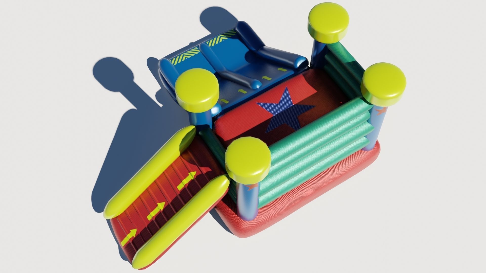 Slide and Inflatable 3D models 3D Model Collection_22