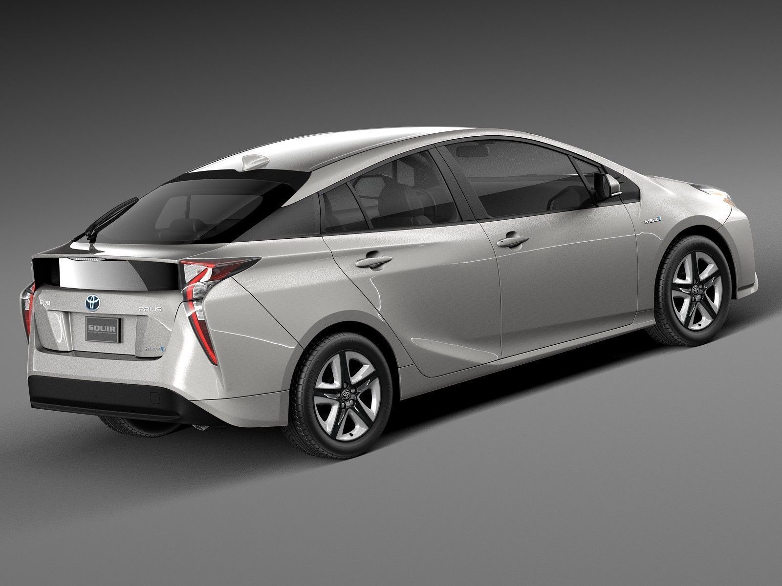 Toyota Prius 2016 3D model_5