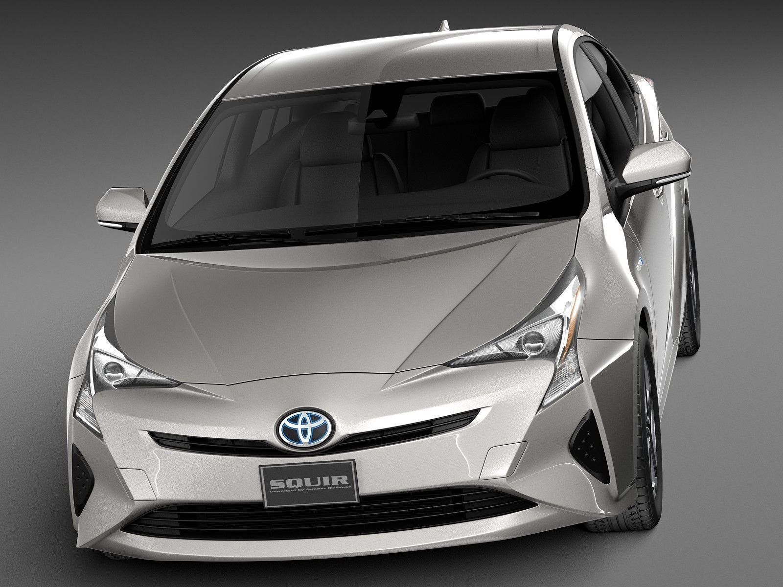 Toyota Prius 2016 3D model_1
