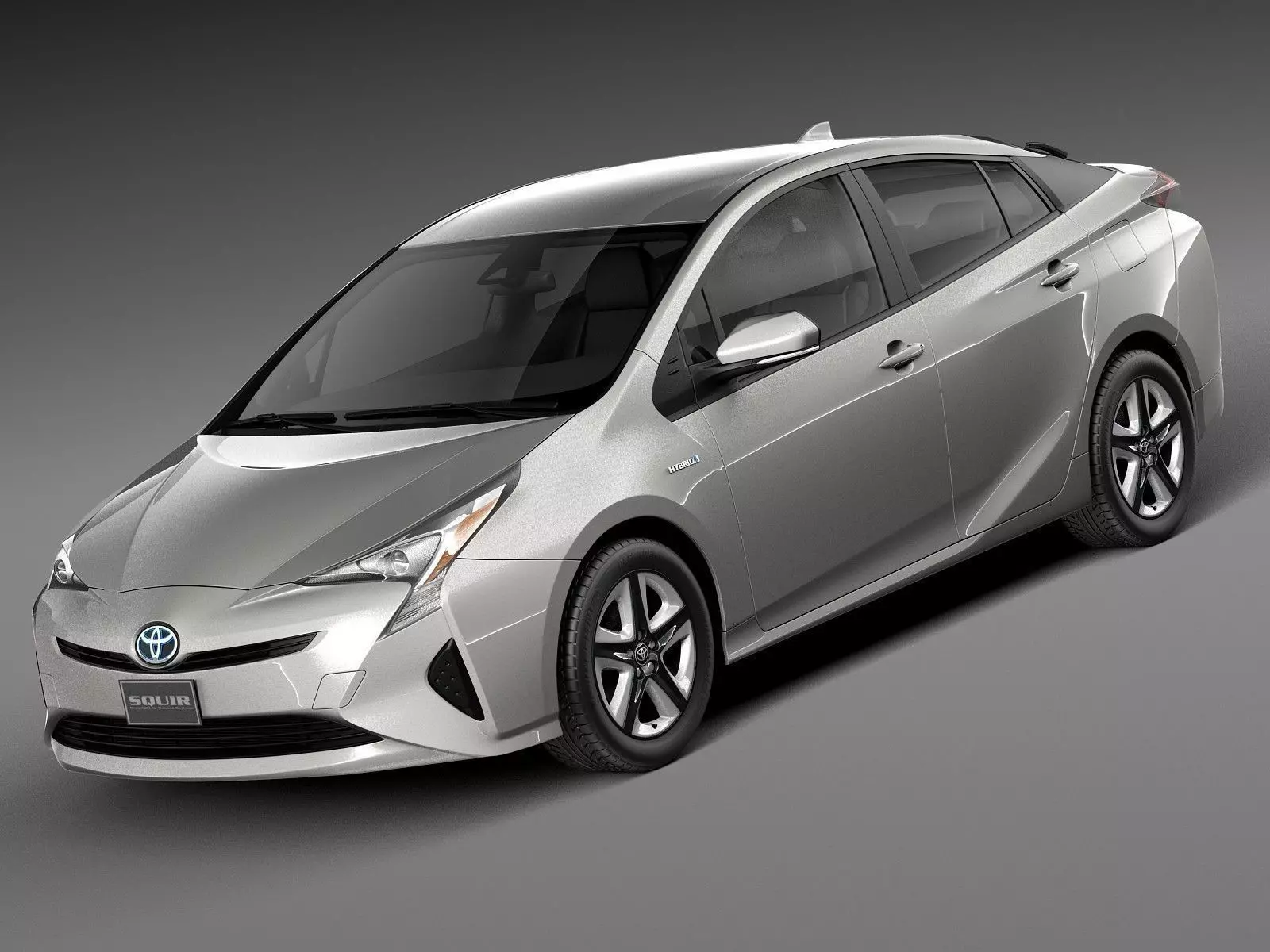 Toyota Prius 2016 3D model_0