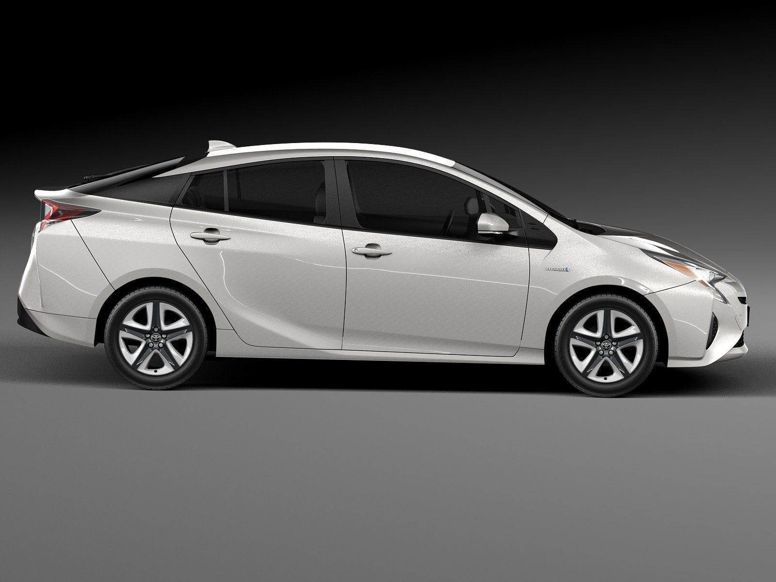 Toyota Prius 2016 3D model_6