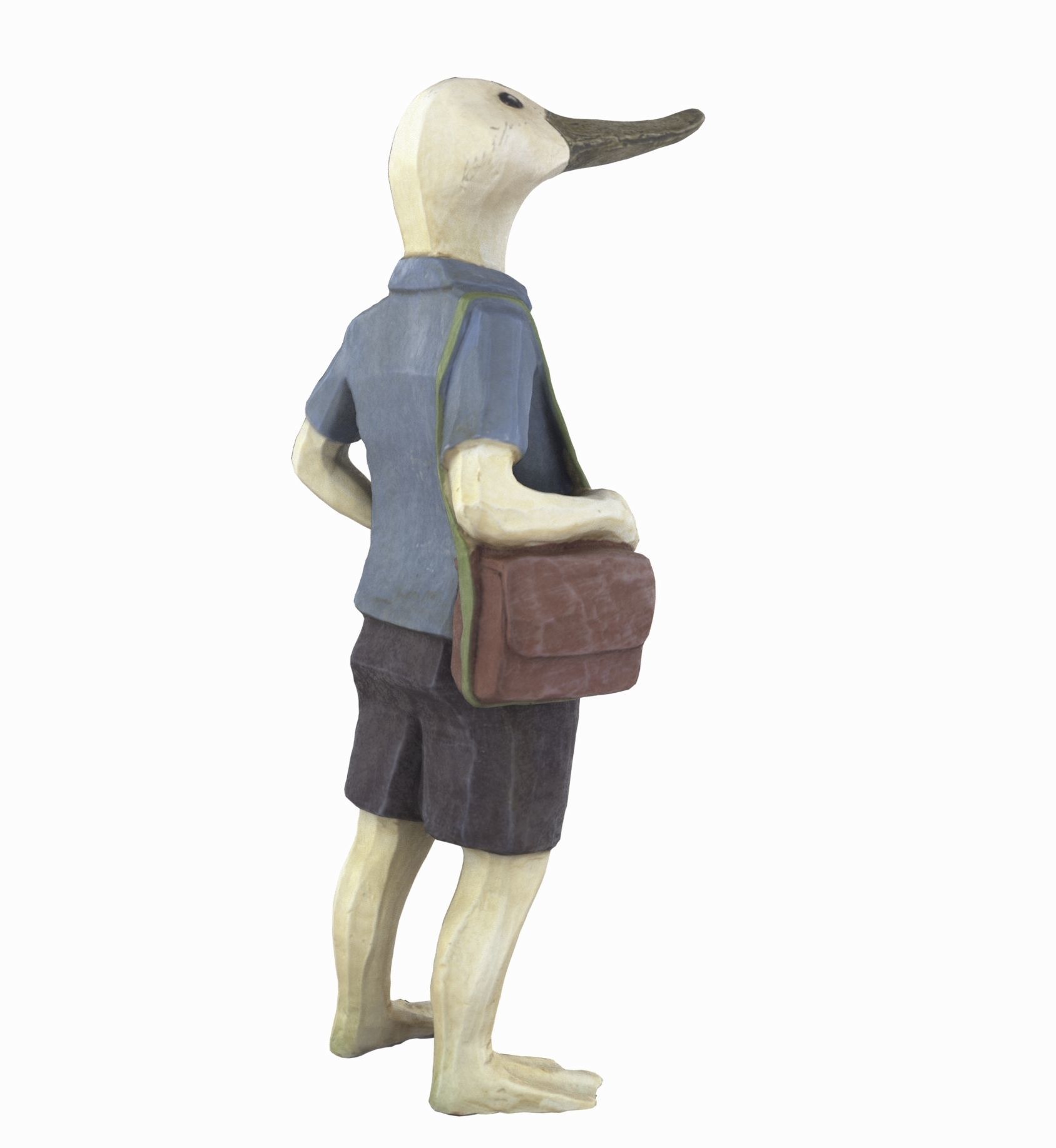 Duck photographer 3D model_3