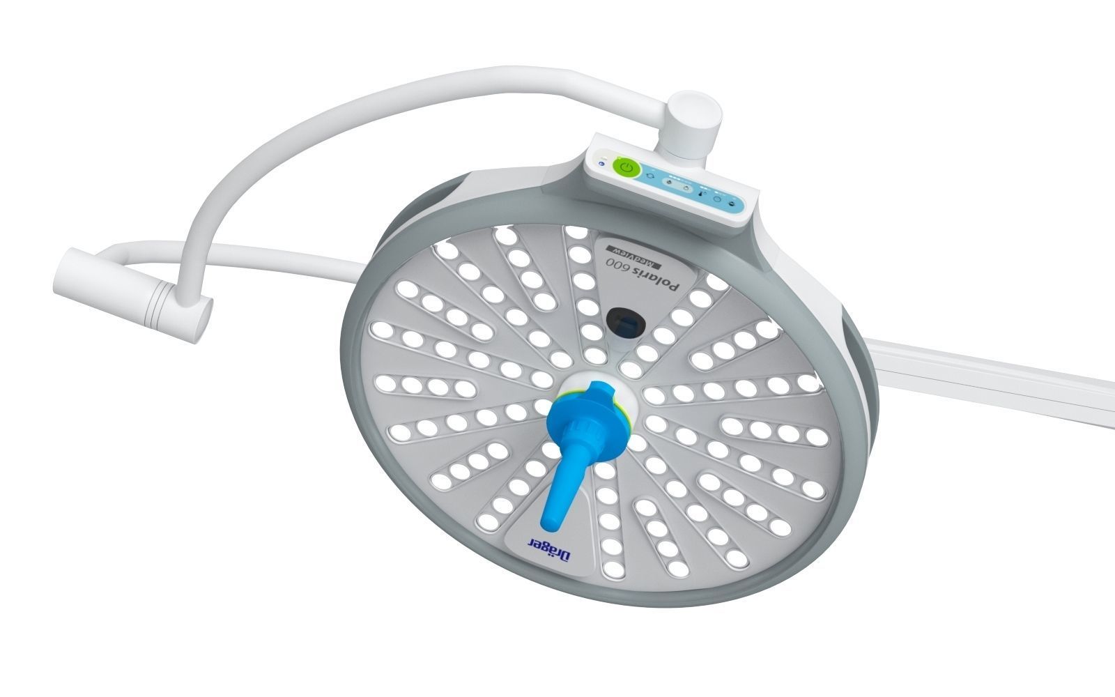 Drager Polaris 600 Surgical Lights 3D Model 3D model_10