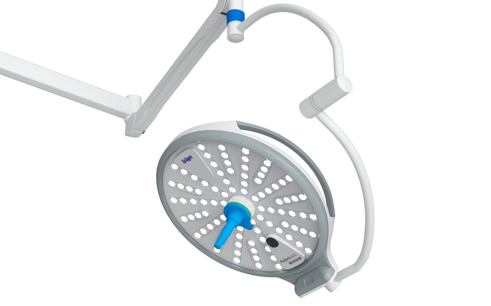 Drager Polaris 600 Surgical Lights 3D Model 3D model_4