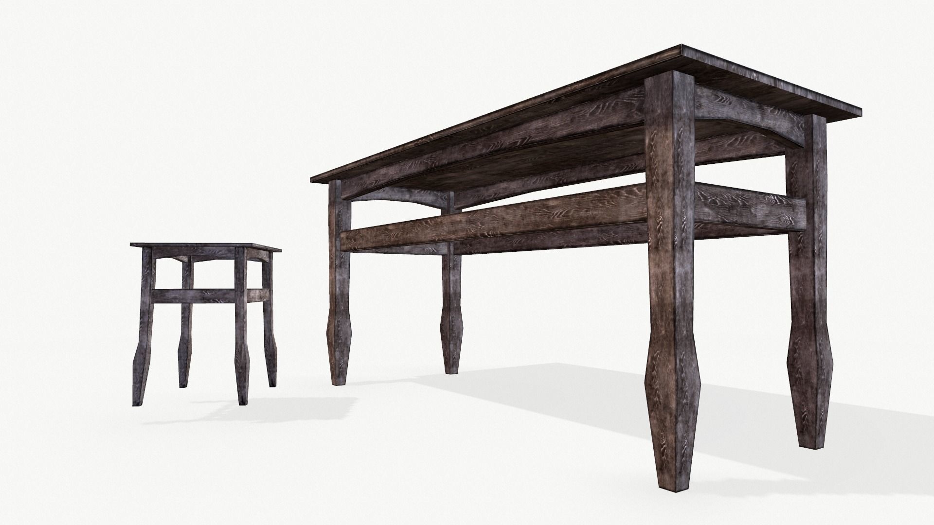 Large set of 40 3D models Low-poly 3D model_2