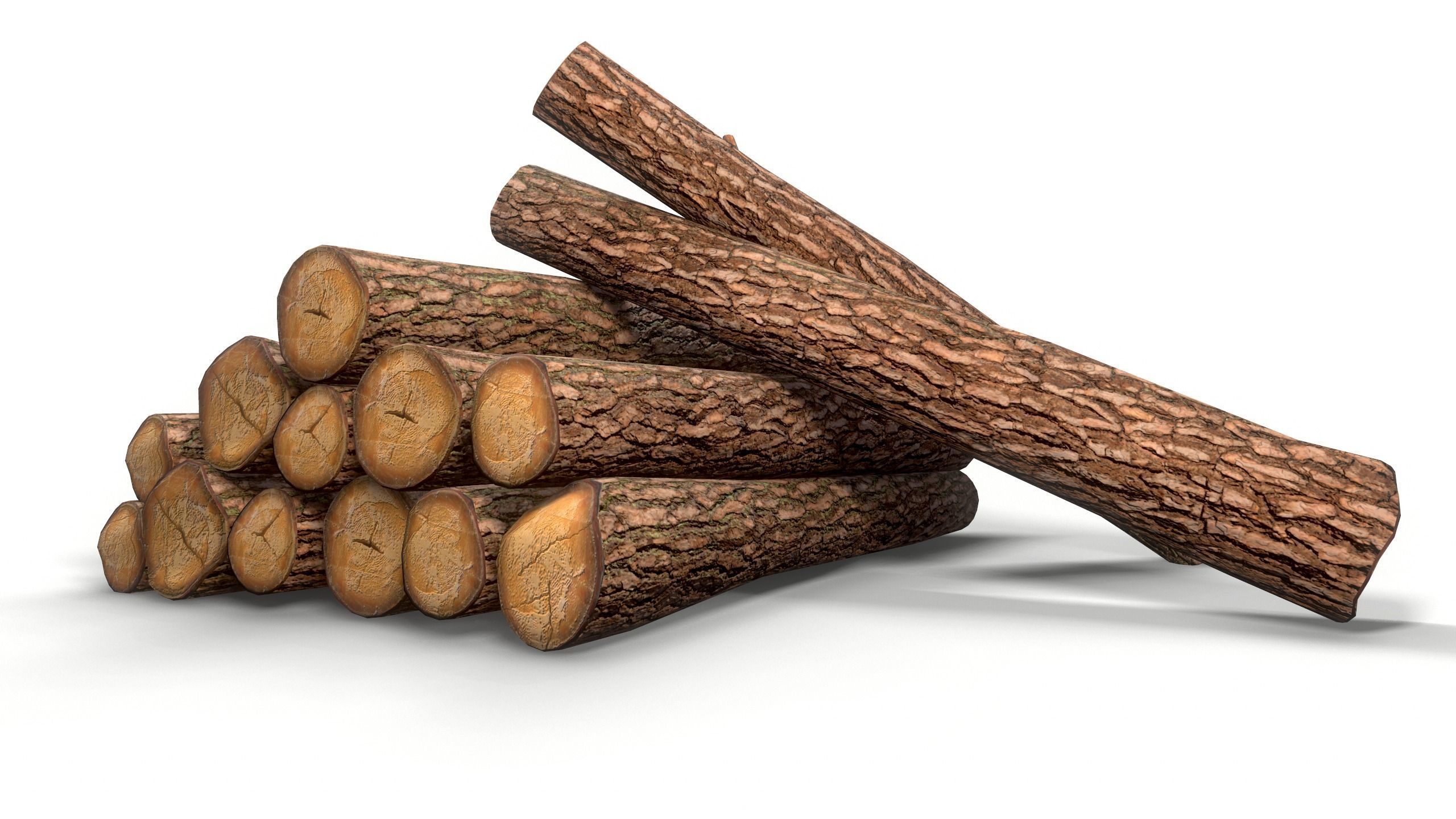 Large set of 40 3D models Low-poly 3D model_11