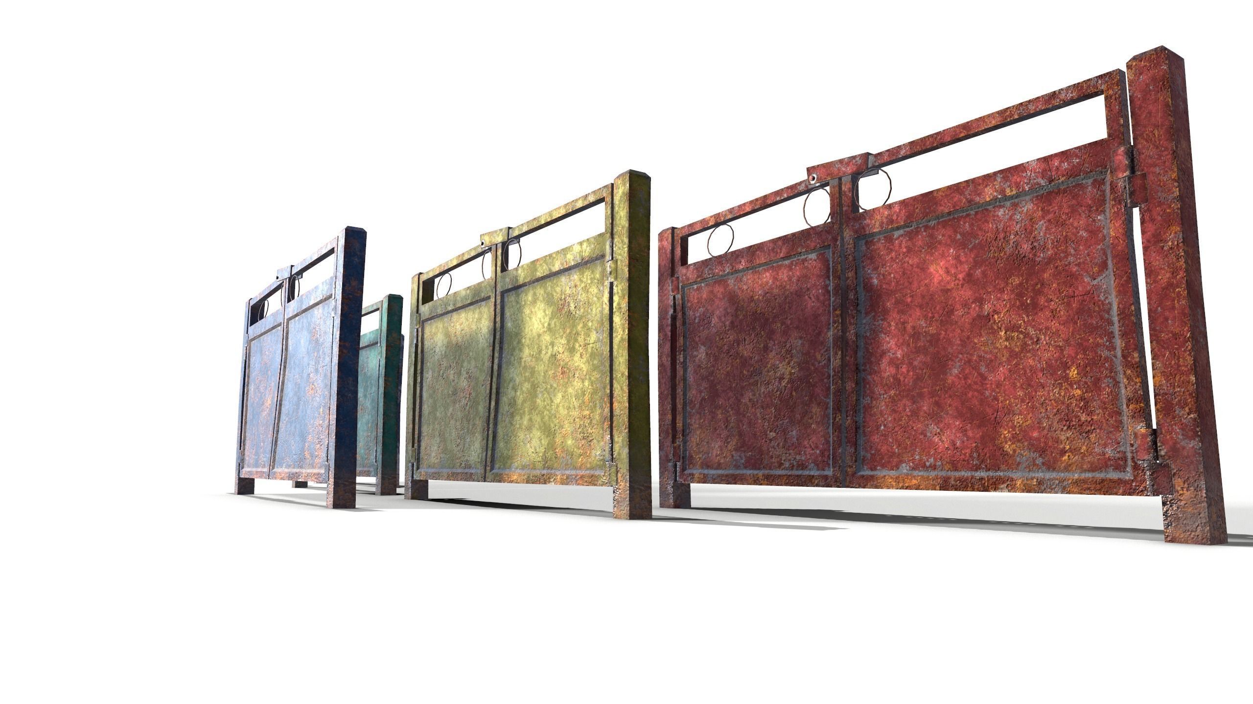 Large set of 40 3D models Low-poly 3D model_21