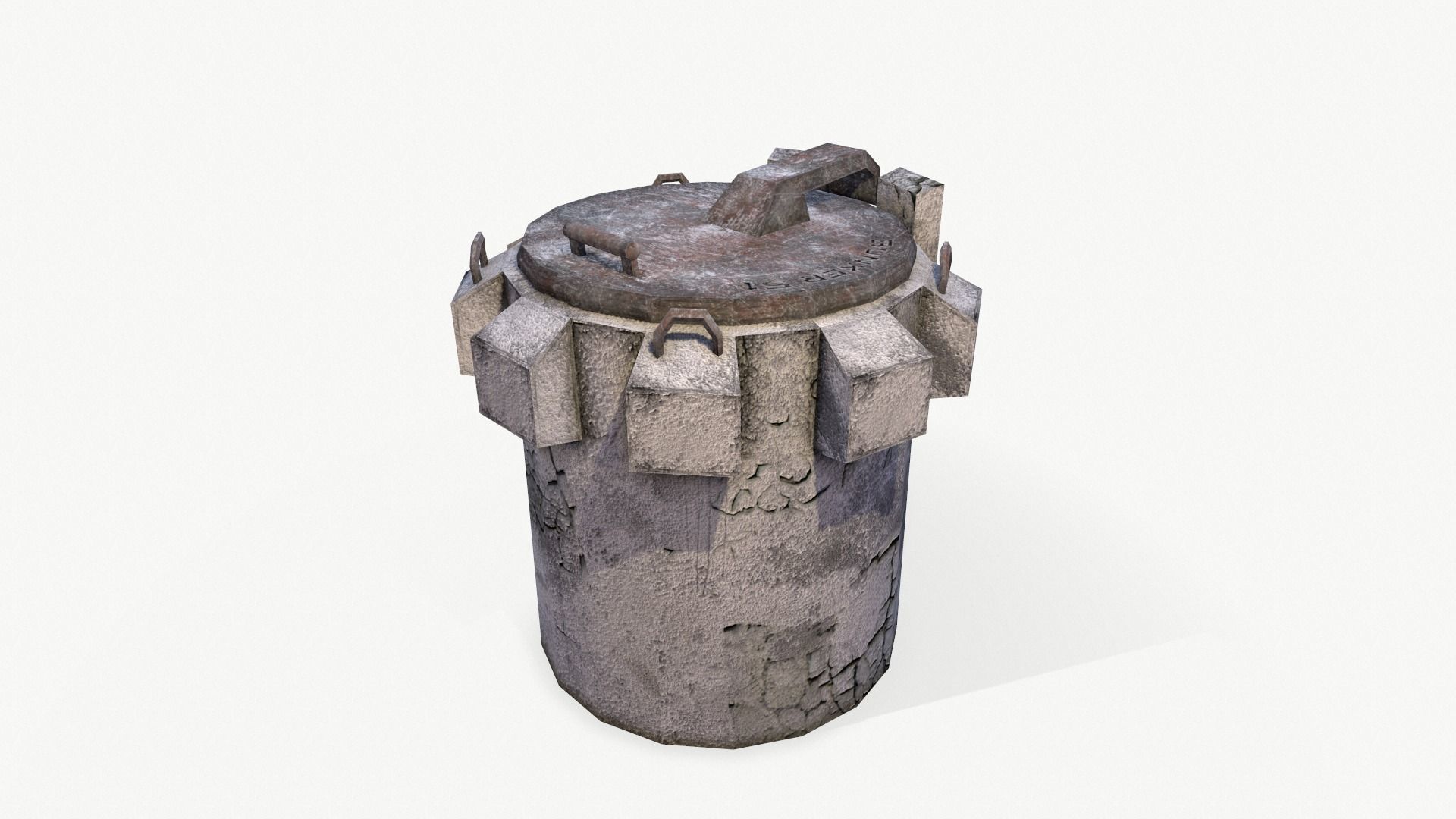 Large set of 40 3D models Low-poly 3D model_22