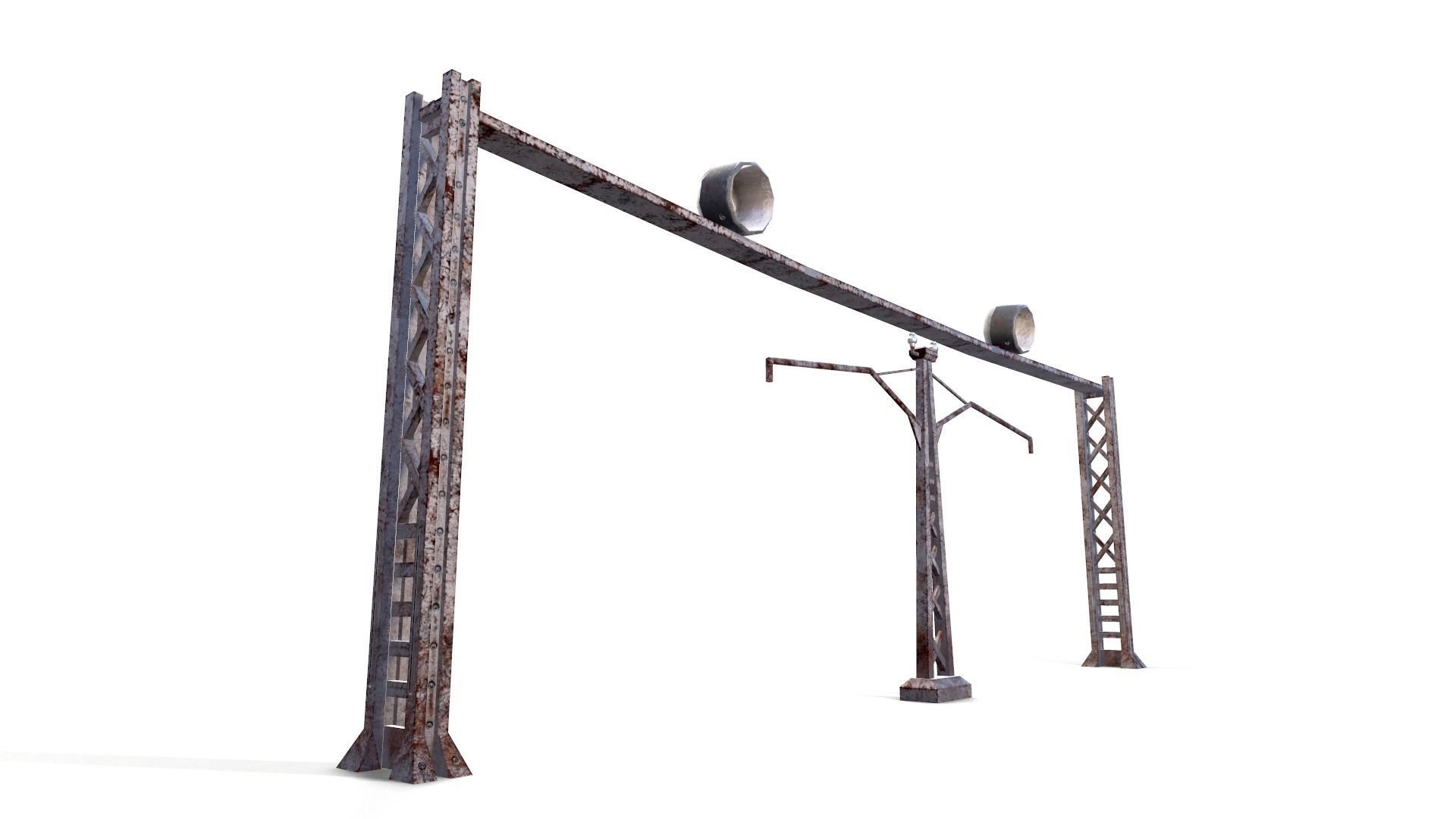 Large set of 40 3D models Low-poly 3D model_25