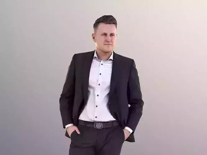 Henry 10943 - Waiting guy in Suit 