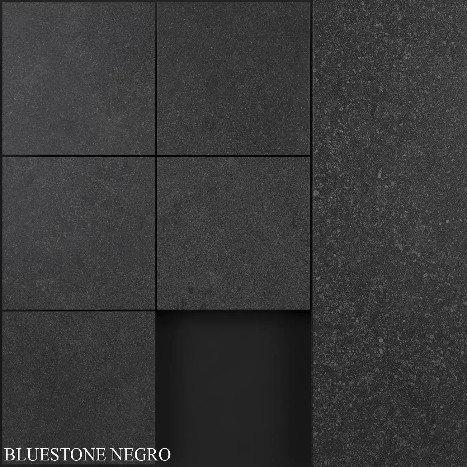 Keros Bluestone Negro 3D model_0